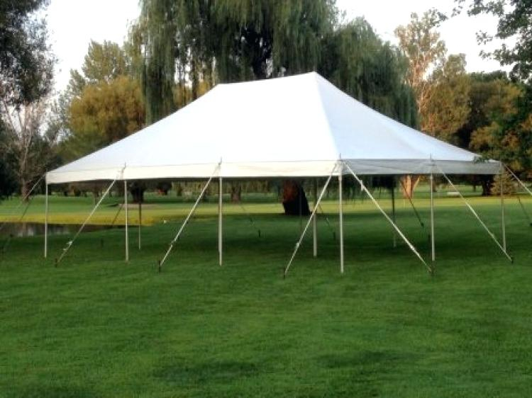 20 x 30 Party Tent Package   w/Tables & Chairs